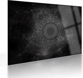 Tablou pe sticlă -Mandala mistică (70x50 cm)