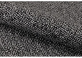 Scaun de sufragerie gri cu cotiere tapițat Zoe – Actona