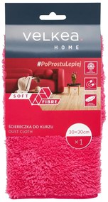 Laveta electrostatica pentru praf, microfibra, 30 x 30 cm, Velkea