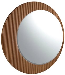 Oglinda decorativa design LUX Walnut 110cm
