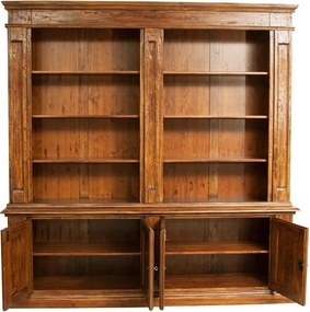 Biblioteca L230 47 H235 cm, lemn masiv