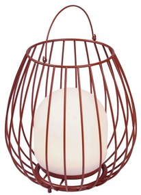 Lampa LED portabila pentru exterior solara cu baterii Jim To-Go rosu