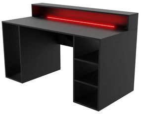 Masă de scris LED Myst (negru). 1092048