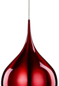 Pendul design modern 26cm Vibrant rosu 6461-26RE SRT
