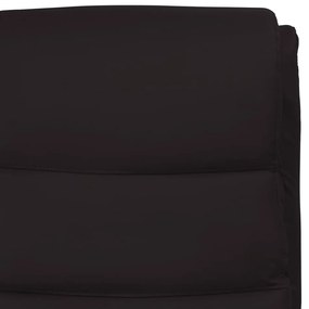 Scaun rabatabil de masaj cu ridicare,negru,piele ecologica 1, Negru