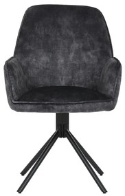 Set de scaune de sufragerie HC-511 BK4, 2 buc.