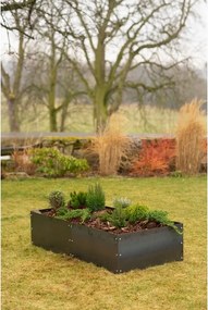 Alto Răsfățat înălțat 74 x 148 x 36 cm, corten CORGARDEN 1012