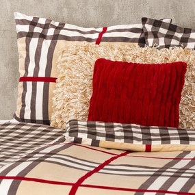 Lenjerie de pat din flanelă 4Home Cub, 140 x 200 cm, 70 x 90 cm