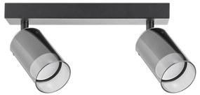 Spot Zuma Line 2211BD-2-BK REN 2xGU10/50W/230V negru/gri