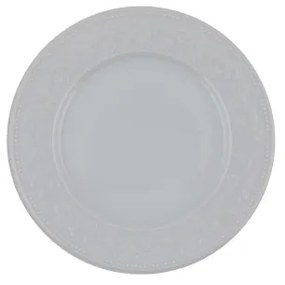 Set de veselă, 24 piese, porțelan alb