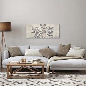 Tablou - Frunze texturate (120x50 cm)