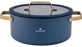 Valdinox Caserolă cu capac Giovanni 24 cm, 5,0 l, 5 l