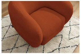 Fotoliu portocaliu Celine – Bobochic Paris