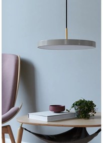 Lustră gri deschis LED cu abajur din metal ø 43 cm Asteria Medium – UMAGE