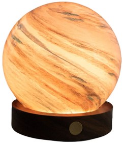 Decorațiune luminoasă maro/în culoare naturală închisă cu USB ø 8 cm Polar Cloud – Gingko