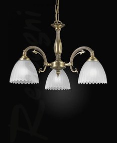 Candelabru clasic 3 brate design italian realizat manual 3520