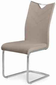 Scaun K224 piele ecologica cappucino