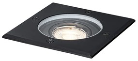 Spotlight exterior pentru sol negru pătrat reglabil IP65 - Delux