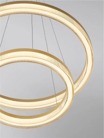 Lustra suspendata LED CCT design circular Luana 60cm NVL-9130638