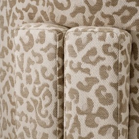Fotoliu elegant design LUX Hazelwood, Harley leopard