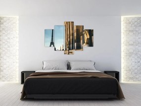 Tabou din piața Trocader, Paris (150x105 cm)