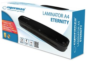 Laminator Esperanza ETERNITY EFL002, 265W, A4, Negru