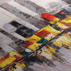 Tablou -Pictura orașului (120x50 cm)
