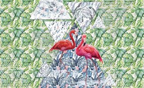 Fototapet - Flamingo (254x184 cm), în 8 de alte dimensiuni noi