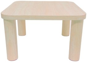 Măsuță de cafea bej cu aspect de marmură 60x60 cm Solano – Actona