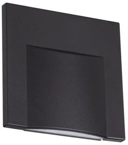 Corp de iluminat LED pentru scări ERINUS LED/0,8W/12V 4000K negru Kanlux 33333
