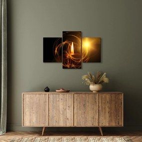 Tablou cu lumânare (90x60 cm)