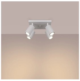 Spot alb 25x25 cm Gleam – Sollux