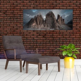 Tablou - Trei Dinți, Dolomiți Italieni (120x50 cm)