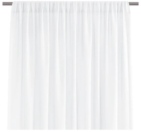 Perdea AmeliaHome Voile Pleat, 160 x 250 cm, alb