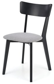 Scaun sufragerie Tentempies (negru + gri) . 1116982