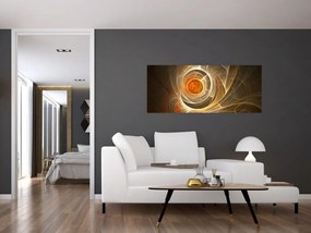 Tablou cu abstracție (120x50 cm)