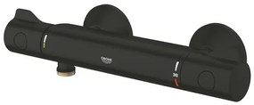 Baterie dus termostatata negru mat Grohe Grohtherm 800