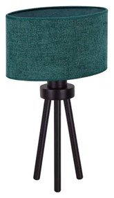 Lampă de masă Duolla OVAL 1xE27/15W/230V d. 30 cm verde