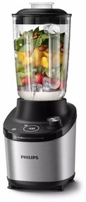 Blender Philips HR3760/00, 1500W, 2L, ProBlend Ultra, Viteza mare, Pulse, Aplicatie NutriU, Negru