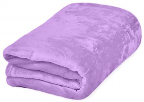 Patura microflanel VIOLET 200x220 cm violet deschis