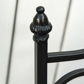 Outsunny Set grădină pentru 2 persoane Set mobilier balcon Masă mozaic+scaune pliabile Metal Placă ceramică Multicolor | Aosom Romania