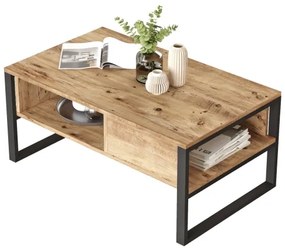 Măsuță de cafea 44,4x100 cm pin atlantic