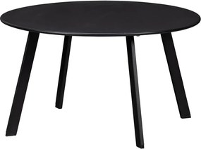 Măsuță auxiliară de grădină WOOOD Fer, ø 70 cm, negru