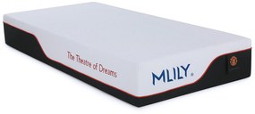 Saltea Mlily Manchester United Supreme 27 cm. Fermitate medie-fermă, dezvoltată în colaborare cu jucătorii Manchester United, husă cu grafen, 7 zone, spumă cu memorie, spumă CoolFlex®