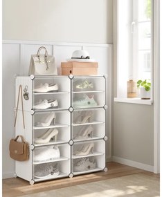 Raft modular cu compartimente BOXIFY, alb