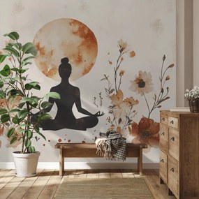 Fototapet - Yoga Portocalie (147x102 cm)