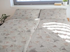 Lenjerie de pat din crep Ginkgo