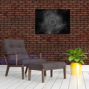 Tablou pe sticlă -Mandala mistică (70x50 cm)