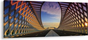 Tablou - Pod cu arhitectură modernă (120x50 cm)