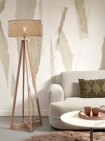 Lampadar eco din bambus Java 4-legs nat/50x22, nat